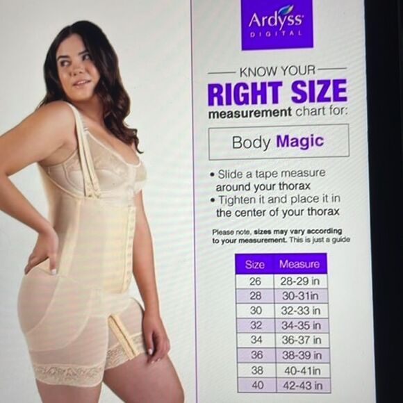 Ardyss Body Magic Long Black Size 38 - Picture 13 of 13